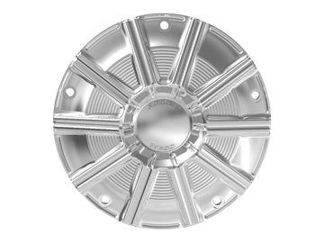 Harley Davidson Touring [2016-2024] -10-Gauge Derby Cover Chrome