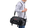 Harley Davidson – Erweiterbare Sitztasche mit variablem Volumen von 20 - 26 l Schwarz-2