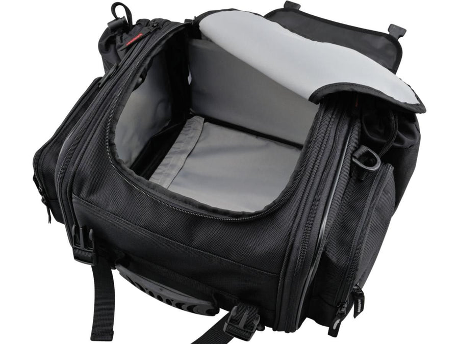 Harley Davidson – Erweiterbare Sitztasche mit variablem Volumen von 20 - 26 l Schwarz