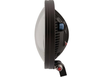 Harley Davidson-Frame-R1 type 8 LED 7 "headlights installed black LED below - 0