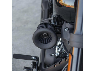 Harley Davidson Sportster [1991-2020] – Velocity 90° Luftfilter Schwarz Eloxiert - 0