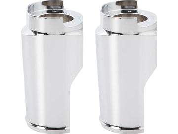 Harley Davidson Touring [2014-2024] – Fette Reifen Billet Gabelschützer Chrom - 0