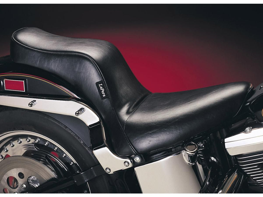 Harley Davidson Softail Note [2000-2017] -Cherokee Seat Black Black Vinyl