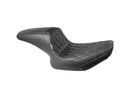 Harley Davidson FLFBS 114 [2018-2020] – Kickflip Sitz Diamantsteppung Schwarzes Vinyl-3