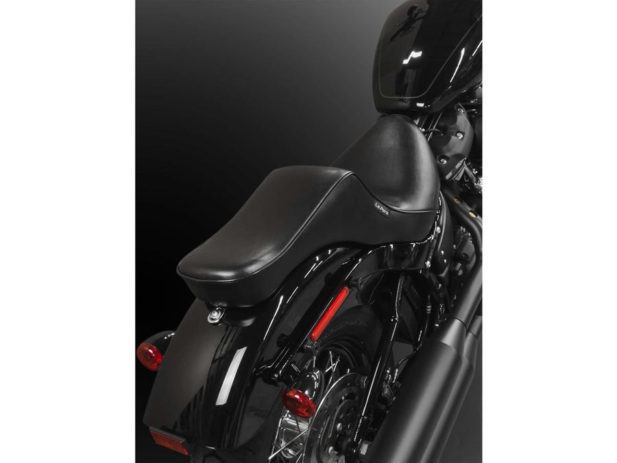 Harley Davidson Fxlrs [2020-2025]-Cherokee seat smooth black vinyl