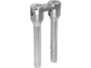 Harley Davidson FX [1974-1978] – 12" Clubstyle Gerade Riser mit silberner Klemme-4