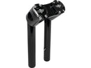 Harley Davidson FX [1974-1978] – 8" Clubstyle Pullback Risers mit schwarzer Klemme-4