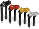 Harley Davidson FX [1974-1978] – 8" Club-Style Pullback-Riser mit schwarzer Klemme-2