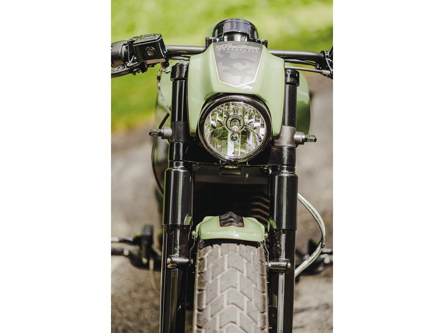 Harley Davidson Scout Bobber [2018-2024] -NRS Maschera per lampada in stile da utilizzare con