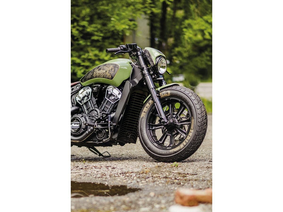 Harley Davidson Scout Bobber [2018-2024] -NRS Maschera per lampada in stile da utilizzare con