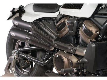 Harley Davidson Sportser S Rh1250s [2021-2025] -Shield di calore in fibra di carbonio per