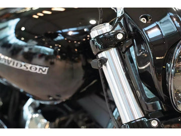 Harley Davidson Softail [2018-2025] -Quick-stripe Blinkerset 49mm nero - 0