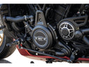 Harley Davidson Sports RH [2021-2024] -SP-S Copertina di macchinari leggeri Nero-2