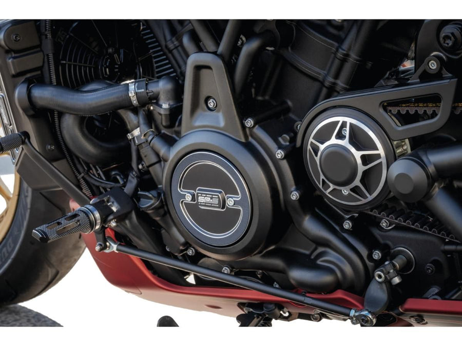 Harley Davidson Sports RH [2021-2024] -SP-S Copertina di macchinari leggeri Nero