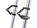 Harley Davidson – Verstellbare CNC Scheinwerferhalterung 41mm Gabelmontage Schwarz-7