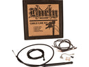 Harley Davidson FLHRXS [2021-2025] – 18" Gorilla Bar Kabelsatz Schwarzes Vinyl …-3