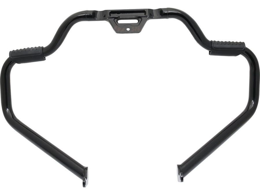 Harley Davidson Softail [2018-2024]-Motor Protection Bar con Highway Rastas Black