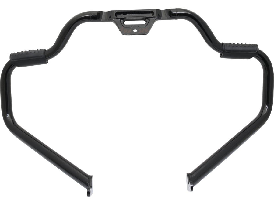 Harley Davidson Softail [2018-2024]-Motor Protection Bar con Highway Rastas Black