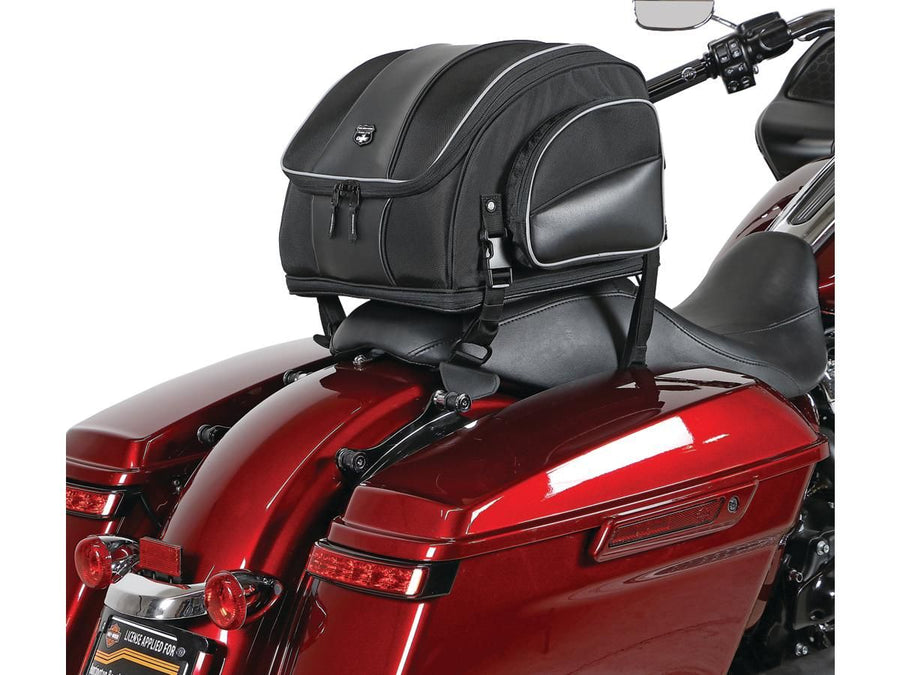 HARLEY DAVIDSON-ROUTE 1 Weekender Backrest Pocket Pocket Black
