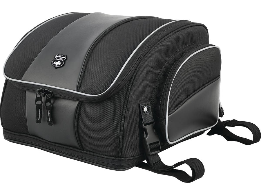 HARLEY DAVIDSON-ROUTE 1 Weekender Backrest Pocket Pocket Black