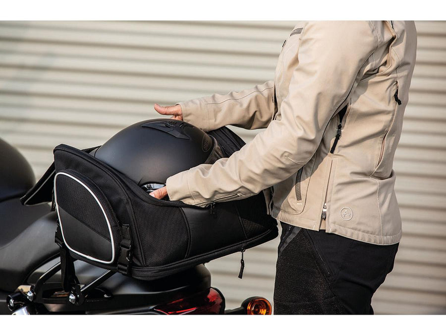 HARLEY DAVIDSON-ROUTE 1 Weekender Backrest Pocket Pocket Black