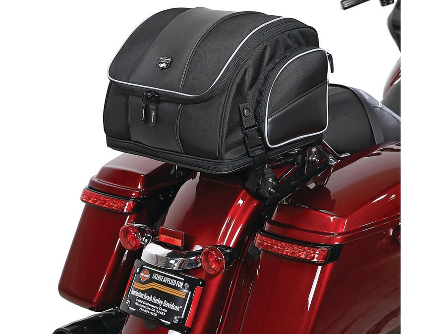 HARLEY DAVIDSON-ROUTE 1 Weekender Backrest Pocket Pocket Black