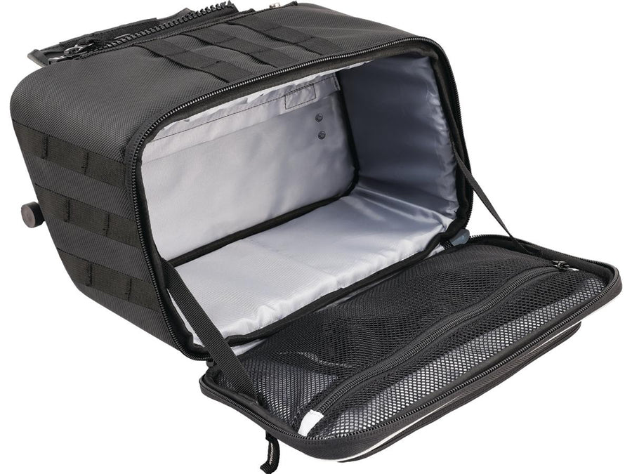 Harley Davidson Softail [2000-2017] -Route 1 Trip Saddlebags Black
