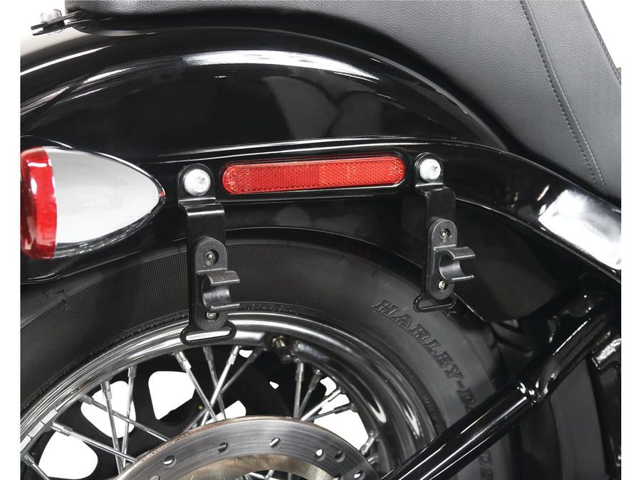 Harley Davidson Softail [2000-2017] -Route 1 Trip Saddlebags Black