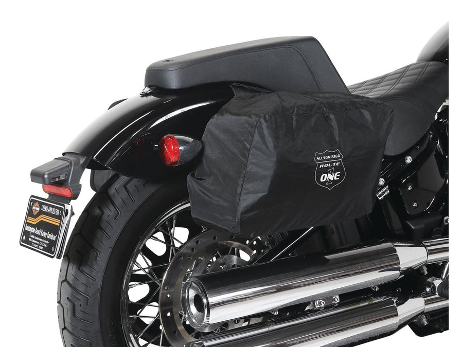 Harley Davidson Softail [2000-2017] -Route 1 Trip Saddlebags Black