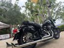 Harley Davidson FLSL [2018-2021] – MX-Style Trittbretter Satin Schwarz-5
