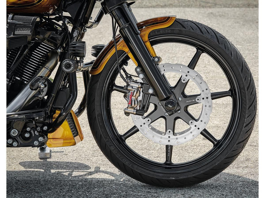 Harley Davidson Softail [2007-2025] -club Adattatore freno radiale per 330 mm
