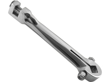 Harley Davidson Knucklehead [1936-1947] -Straight Kick braccio realizzato in acciaio inossidabile lucido