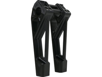 Harley Davidson Sportster [1985-2020] -8 "UNIVERSAL FASTBACK RISERS BLACK ANODIZZATO