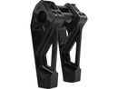 Harley Davidson Sportster [1985-2020] – 6" Universal Fastback Risers Schwarz Eloxiert-6