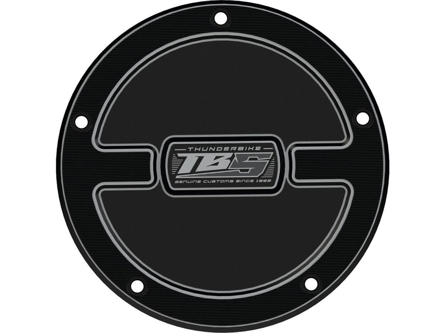 Harley Davidson Softail [2000-2018] – TB-S Kupplungsdeckel Schwarz Geschnitten