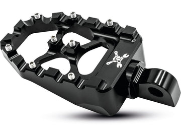 Harley Davidson Sportster [1991-2020] -Mx Evolution Footrest Black Aneodized - 0