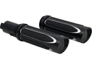 Harley Davidson Flhxse [2023-2025] -Nep Cut Comfort Handles Black 1 "Gas Train by-1