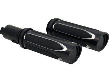 Harley Davidson Flhxse [2023-2025] -Nep Cut Comfort Handles Black 1 "Gas Train by