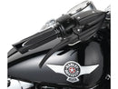 Harley Davidson Flhxse [2023-2025] -Nep Cut Comfort Handles Black 1 "Gas Train by-2