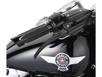 Harley Davidson Flhxse [2023-2025] -Nep Cut Comfort Handles Black 1 "Gas Train by - 0