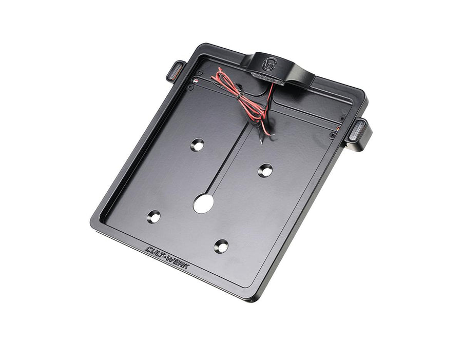 Harley Davidson FXLR [2018-2020]-in the middle of the license plate holder and