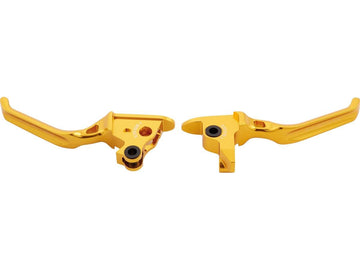 Harley Davidson Touring [2021-2024] -Method Lever Gold Accoppiamento cavo anodizzato d'oro