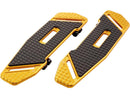 Harley Davidson Touring [1985-2025] -Speedliner Driver's Footrest Gold anodizzato-1