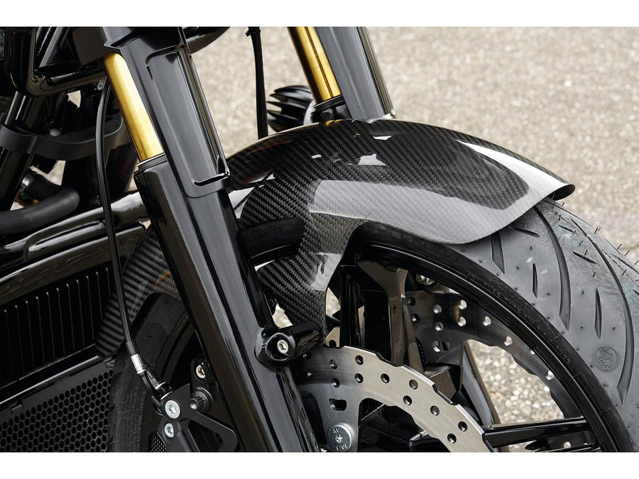 Harley Davidson Touring [2014-2024] -Method Fork Protection for Excavators Schwarz