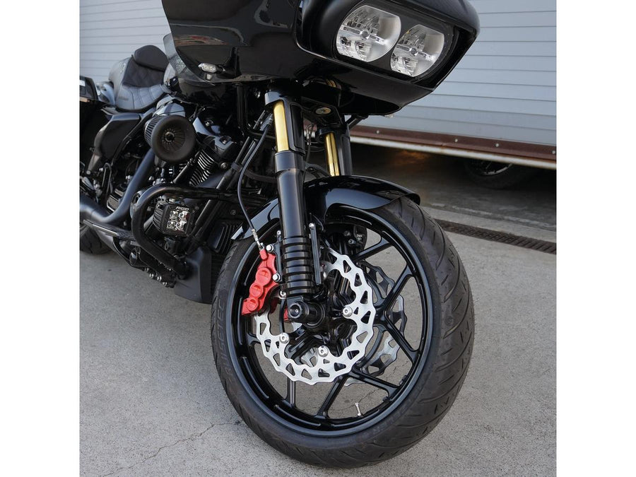 Harley Davidson Touring [2014-2024] -Method Fork Protection for Excavators Schwarz