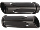 Harley Davidson Sportster [1976-2020] -Deep Cut Comfort gestisce Black Aneodized 1 "-1
