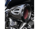 Harley Davidson Softail [2016-2017] – C4-Serie Luftfilter Glanz Carbon Schwarz Ops-5