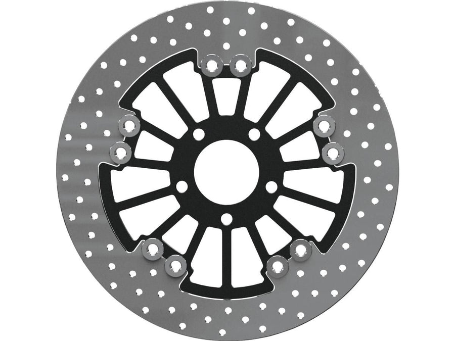 Harley Davidson Dyna [2000-2017] -Round 340 mm Disco di freno mobili Spelle