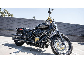 Harley Davidson Softail Note [2018-2024]-Brawler Black Kit Black ... - 0
