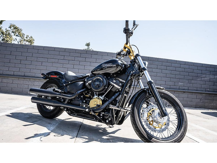 Harley Davidson Softail Note [2018-2024]-Brawler Black Kit Black ...